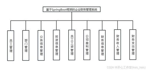 基于springboot框架的企業財務管理系統設計與實現 論文 源碼 kaic